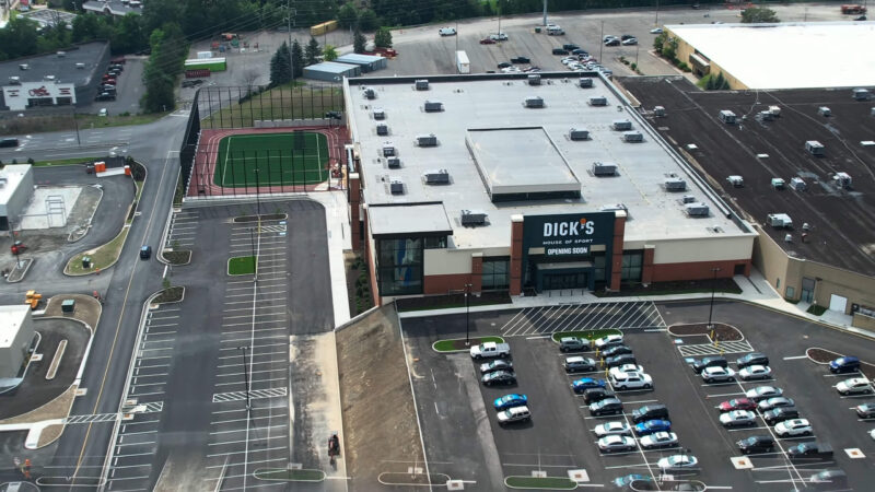 DICK'S House of Sport facility captured by drone