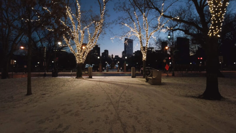 Snow Walk in Boston